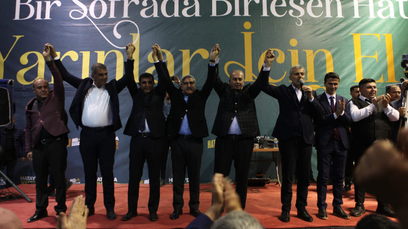ÖNTÜRK: HASSA’YA  NE SÖZ VERDİYSEK VERDİYSEK YAPTIK