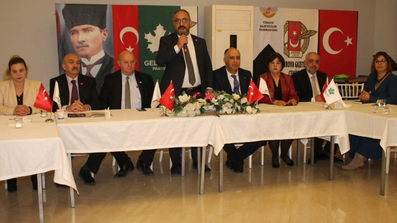  AKYÜZ : “ADANA’DA GELECEK PARTİSİ RÜZGARI ESECEK”