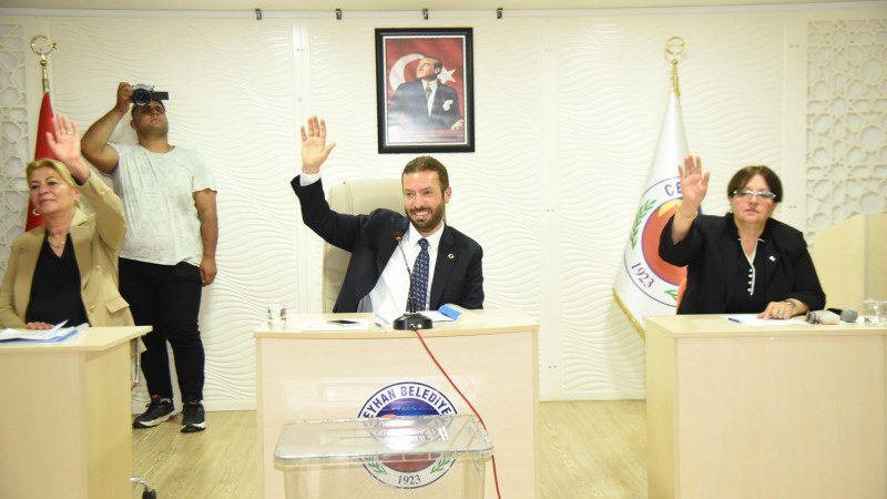 CEYHAN BELEDİYE MECLİSİ, İLK TOPLANTISINI GERÇEKLEŞTİRDİ