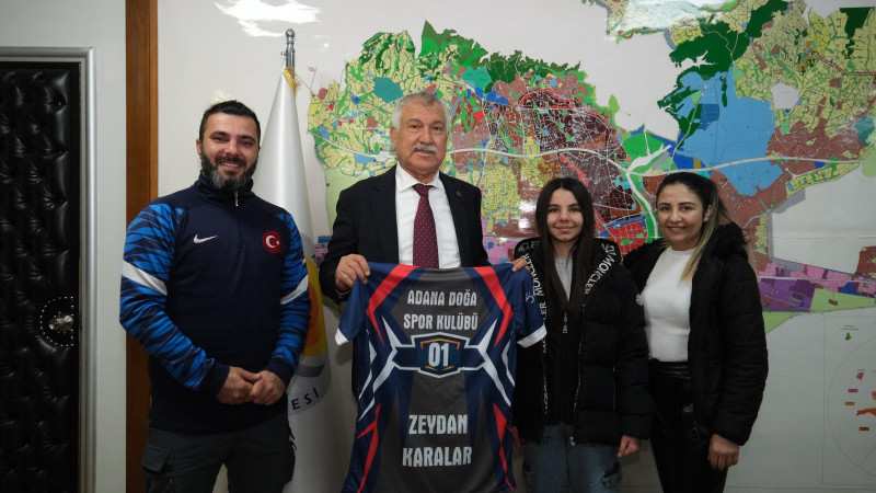  SPORCU BAŞKAN ZEYDAN  KARALAR’DAN TURNA GÜRBÜZ’E DESTEK SÖZÜ 
