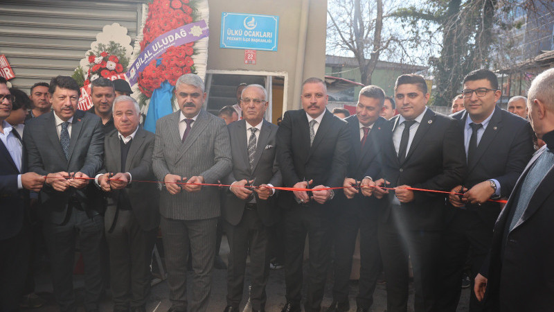 POZANTI ÜLKÜ OCAKLARI YENİ HİZMET BİNASI DUALARLA AÇILDI