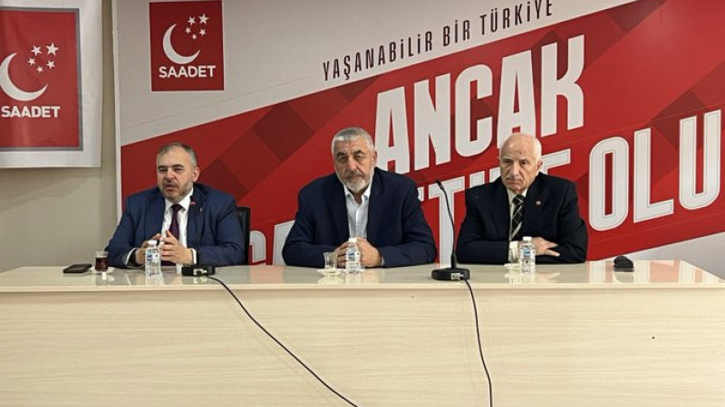 SAADET PARTİSİ ADANA’DA  BAYRAMLAŞMA COŞKUSU