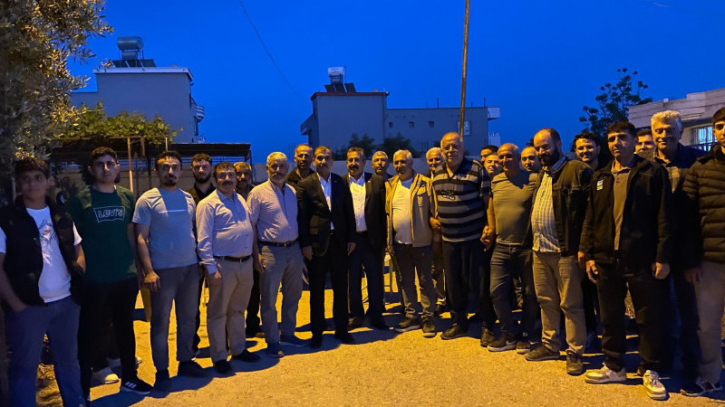 BAŞKAN AYHAN  BULAN VE EKİBİ ;  YÜREĞİR’DE  HER GÖNÜLDE  HER YERDE 