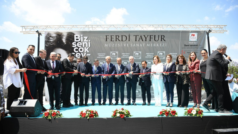 ADANA'DA YAPILAN FERDİ TAYFUR  MÜZESİ VE SANAT PARKI AÇILDI