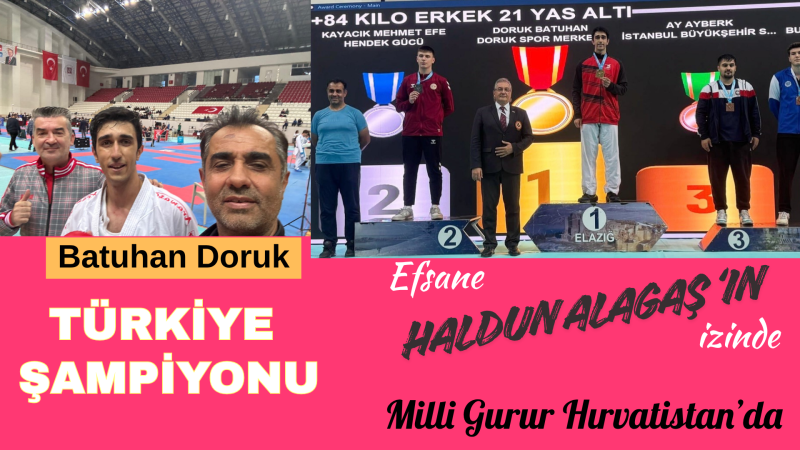 Haldun Alagaş’ın Öğrencisi Batuhan Doruk’tan Altın Zafer!