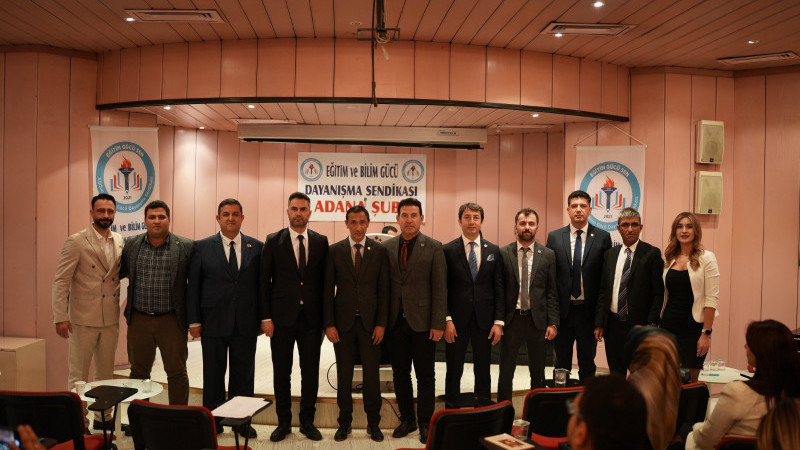 EĞİTİM GÜCÜ SEN ADANA ŞUBESİ 1. OLAĞAN GENEL KURULUNU COŞKUYLA GERÇEKLEŞTİRDİ