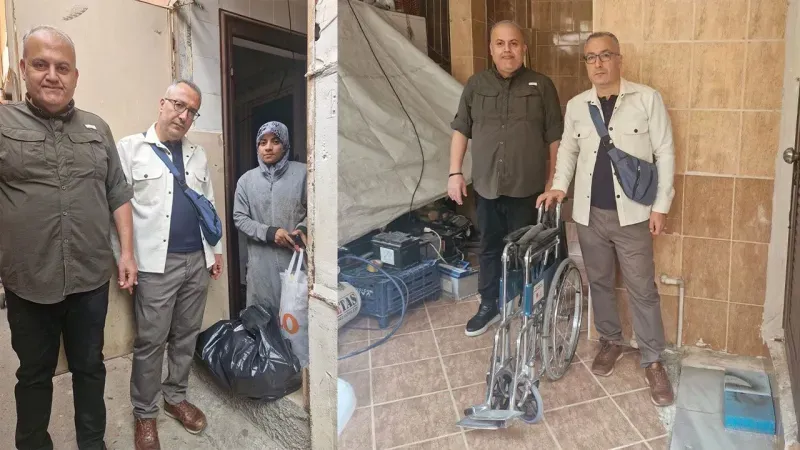 KANSERLİLER İLE EL ELE DERNEĞİ DURMUYOR: ADANA’DA KAPI KAPI UMUT DAĞITIYOR