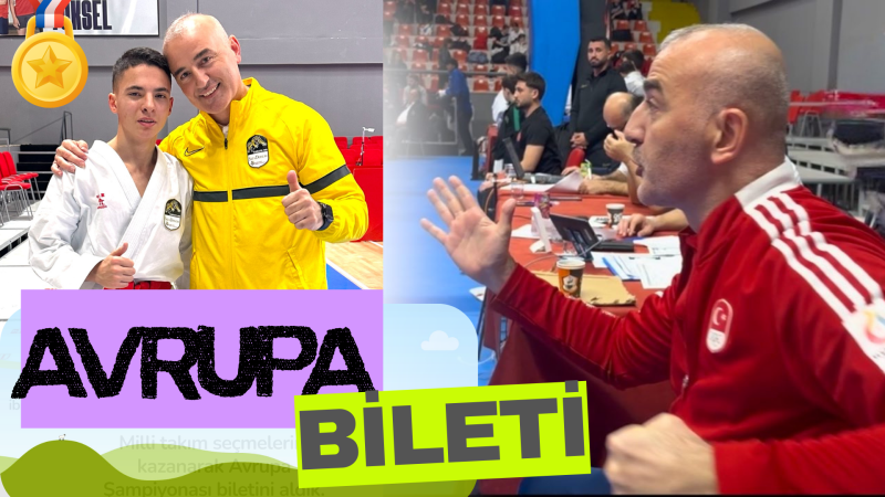 GENÇ KARATECİDEN MİLLİ FORMAYA UZANAN ZAFER