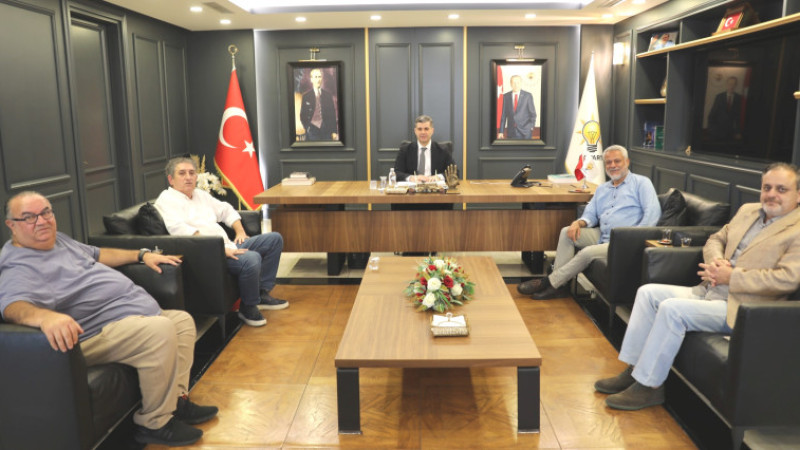 Yerel Medya Güçbirliği Platformu’ndan AK Parti İl Başkanı Mustafa Özkan’a Ziyaret