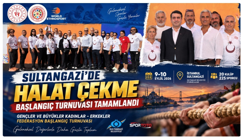 Sultangazi’de Halat Çekme Başlangıç Turnuvası Tamamlandı