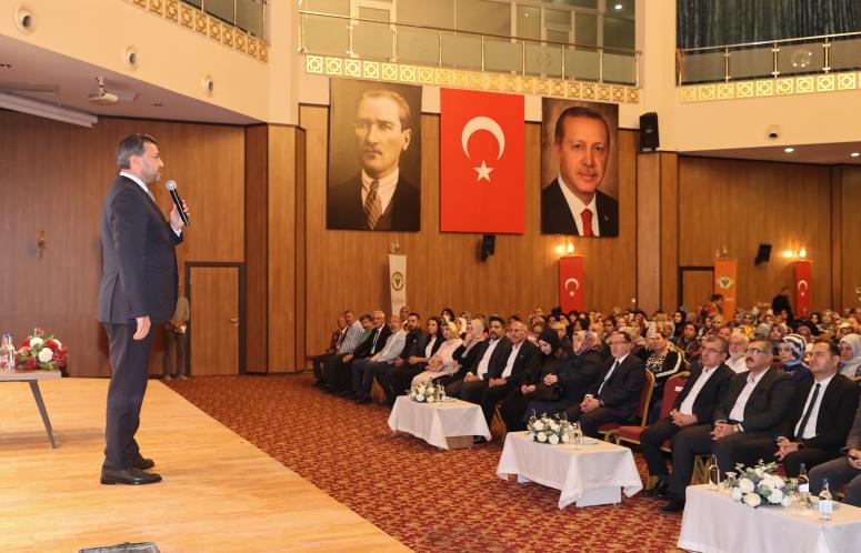 PROF. DR. MUSTAFA KARATAŞ ADANALILARLA BULUŞTU