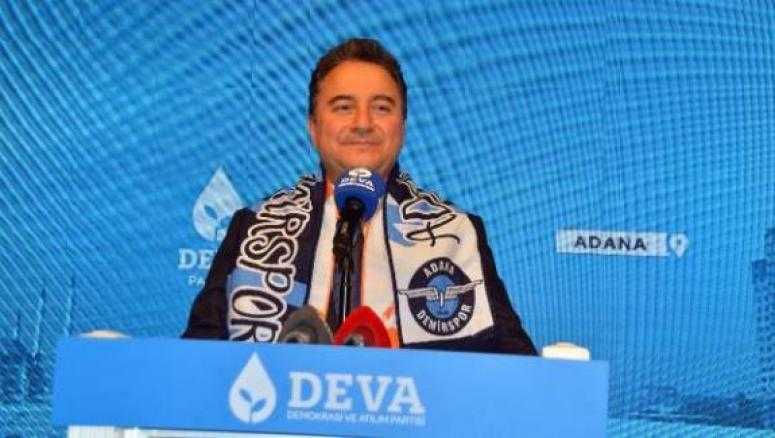 DEVA Partisi Genel Başkanı Ali Babacan : Çukurova tarımsal kalkınmayla ayakta kalacak