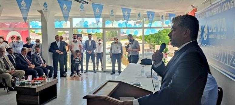 DEVA PARTİSİ TUFANBEYLİ İLÇE KONGRESİ GERÇEKLEŞTİRİLDİ