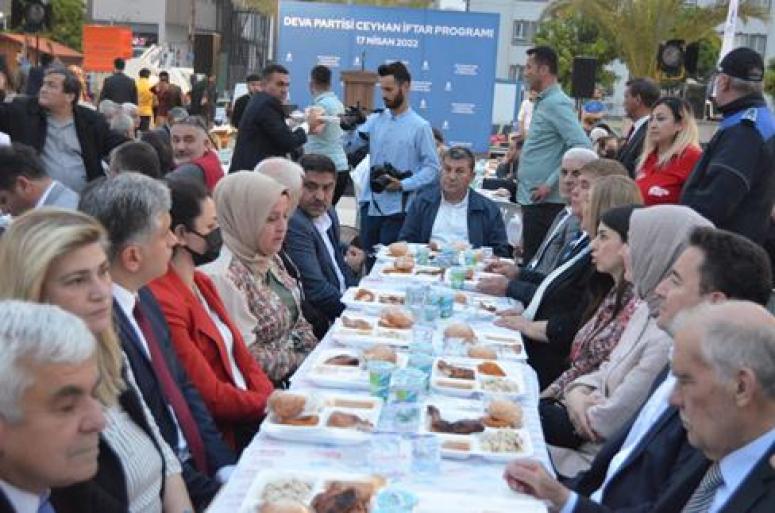 CEYHAN'DA ALİ  BABACAN COŞKUSU