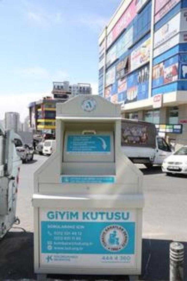 KÜÇÜKÇEKMECE’DE ATIK KIYAFETLER ENGELSİZ YAŞAM İÇİN DÖNÜŞÜYOR