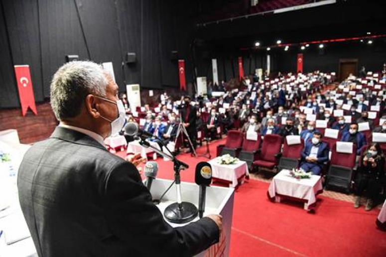Zeydan Karalar muhtar eksenli çalışmayı sürdürüyor