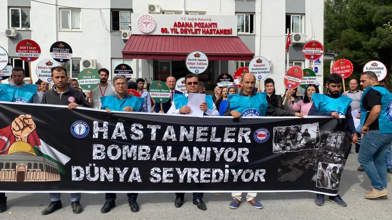 NENNİOĞLU : “GAZZE’DE;HASTANE YOK! İLAÇ YOK! DOKTOR YOK !”