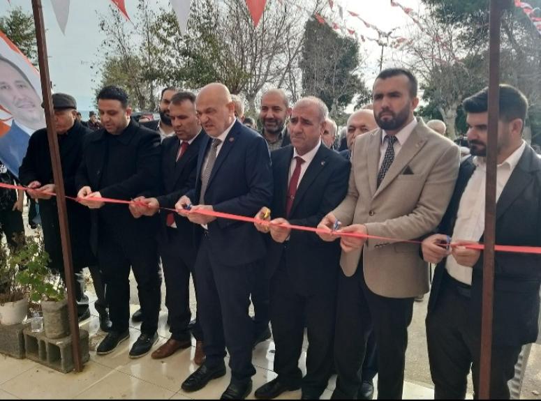 YENİDEN REFAH PARTİSİ  YUMURTALIK SEÇİM OFİSİNİ GÖRKEMLİ BİR TÖRENLE AÇTI