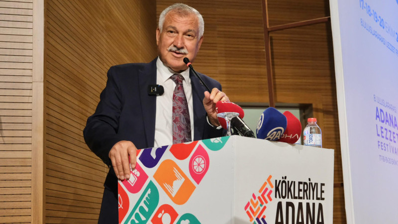 ADANA 8. LEZZET FESTİVALİ ZEYDAN KARALAR KONUŞMASI