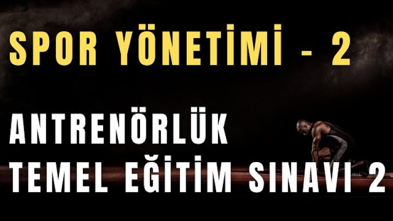 SPOR YÖNETİMİ