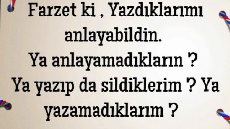  YAZAMADIKLARIM 