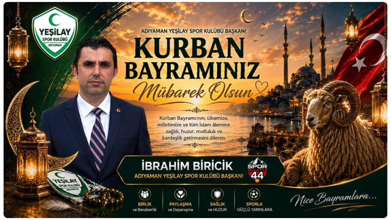İbrahim Biricik’ten Birlik, Beraberlik ve Spor Vurgulu Bayram M